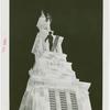Amusements - Performers and Personalities - Bradshaw, Russell - Atop Church of Christ Tower with patrolman