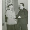 Amusements - Performers and Personalities - Cantor, Eddie - In NYWF guide uniform with Grover Whalen