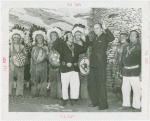 Amusements - Performers and Personalities - Fairbanks, Douglas Sr. and Jr. - Douglas Fairbanks Sr. with Hopi tribe