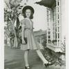 Amusements - Performers and Personalities - Jean, Gloria - In checkered dress