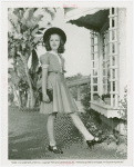 Amusements - Performers and Personalities - Jean, Gloria - In checkered dress