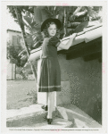 Amusements - Performers and Personalities - Jean, Gloria - In black dress