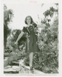 Amusements - Performers and Personalities - Jean, Gloria - In navy dutch boy dress