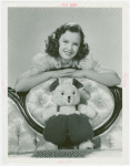 Amusements - Performers and Personalities - Jean, Gloria - With stuffed bear