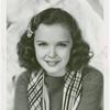 Amusements - Performers and Personalities - Jean, Gloria - In plaid scarf