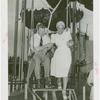 Amusements - Performers and Personalities - Lamour, Dorothy - Stepping off parachute jump