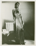 Amusements - Performers and Personalities - Lee, Gypsy Rose - In evening gown