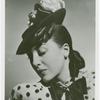 Amusements - Performers and Personalities - Lee, Gypsy Rose - In polka dot shirt and hat
