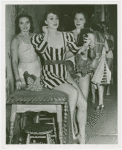 Amusements - Performers and Personalities - Lee, Gypsy Rose - Getting ready with chorus girls
