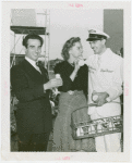 Amusements - Performers and Personalities - Musicians - Gene Krupa, Irene Day and Stan Shaw
