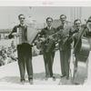 Amusements - Performers and Personalities - Musicians - Band with accordion, guitar, clarinet, upright bass