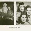 Amusements - Performers and Personalities - Musicians - Andrews Sisters - Then and Now portraits