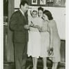Amusements - Performers and Personalities - Musicians - Andrews Sisters - Signing record with Jack Dempsey