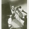 Amusements - Performers and Personalities - Musicians - Benny Goodman Orchestra - Playing clarinet