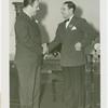 Amusements - Performers and Personalities - Musicians - Guy Lombardo and the Royal Canadians - Grover Whalen and Guy Lombardo