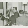 Amusements - Performers and Personalities - Musicians - Guy Lombardo and the Royal Canadians - Grover Whalen introducing orchestra on radio