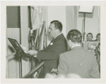 Amusements - Performers and Personalities - Musicians - Guy Lombardo and the Royal Canadians - Grover Whalen introducing orchestra on radio