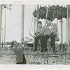 Amusements - Performers and Personalities - Musicians - Guy Lombardo and the Royal Canadians - With Lebert and Carmen Lombardo on Parachute Jump