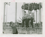 Amusements - Performers and Personalities - Musicians - Guy Lombardo and the Royal Canadians - With Lebert and Carmen Lombardo on Parachute Jump