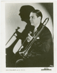 Amusements - Performers and Personalities - Musicians - Jack Teagarden Orchestra - With trombone