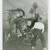 Amusements - Performers and Personalities - Musicians - Mercer, Ruby - With lions
