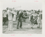 Amusements - Performers and Personalities - Musicians - Tommy Dorsey Orchestra - Playing trombone for dancers