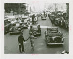 Amusements - Performers and Personalities - Robinson, Bill - Dancing in street