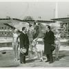 Amusements - Performers and Personalities - Showgirls - Grover Whalen with Bella Brengk and her Golden Horse