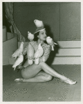 Amusements - Performers and Personalities - Showgirls - Rosita Royce nude with doves