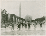Amusements - Performers and Personalities - Showgirls - Frolicking in fountain