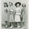 Amusements - Performers and Personalities - Four showtgirls