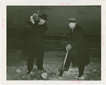Amusements - Shows and Attractions - Grover Whalen and Richard E. Byrd breaking ground for Penguin Island