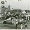 Amusements - Shows and Attractions - Aerial Acts and Airshows - First airplane landing within Fairgrounds