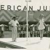 Amusements - Shows and Attractions - Aerial Acts and Airshows - Fox, Betty and Benny - Betty jumping rope, Benny watches