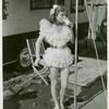 Amusements - Shows and Attractions - Aerial Acts and Airshows - Vess, Ginger - Drinking milk