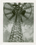 Amusements - Shows and Attractions - Aerial Acts and Airshows - Vess, Ginger - Ascending Parachute Jump