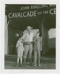 Amusements - Shows and Attractions - Cavalcade of Centaurs - Cowboy and two boys