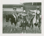 Amusements - Shows and Attractions - Cavalcade of Centaurs - Cowboy and two boys on horseback