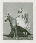 Amusements - Shows and Attractions - Cavalcade of Centaurs - Lady in costume with horse
