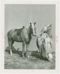 Amusements - Shows and Attractions - Cavalcade of Centaurs - Lady in costume with horse