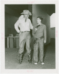 Amusements - Shows and Attractions - Cavalcade of Centaurs - Cowboy and boy