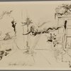 Amusements - Shows and Attractions - Dali's Dream of Venus - Sketch of underwater section of surrealist house