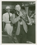 Amusements - Shows and Attractions - Frank Buck's Jungleland - Man with snake