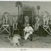 Amusements - Shows and Attractions - Frank Buck's Jungleland - Lions and Tigers - Frank Phillips with lions