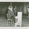 Amusements - Shows and Attractions - Frank Buck's Jungleland - Monkeys and Chimpanzees - Chimpanzee in costume playing piano