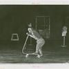 Amusements - Shows and Attractions - Frank Buck's Jungleland - Monkeys and Chimpanzees - Monkey in costume on scooter