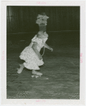 Amusements - Shows and Attractions - Frank Buck's Jungleland - Monkeys and Chimpanzees - Monkey in costume on roller-skates