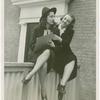 Amusements - Villages - Gay New Orleans - Two woman sitting on fence