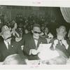 Amusements - Villages - Old New York - Men in fake mustaches at dinner