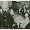 Amusements - Villages - Old New York - Men in fake mustaches at dinner